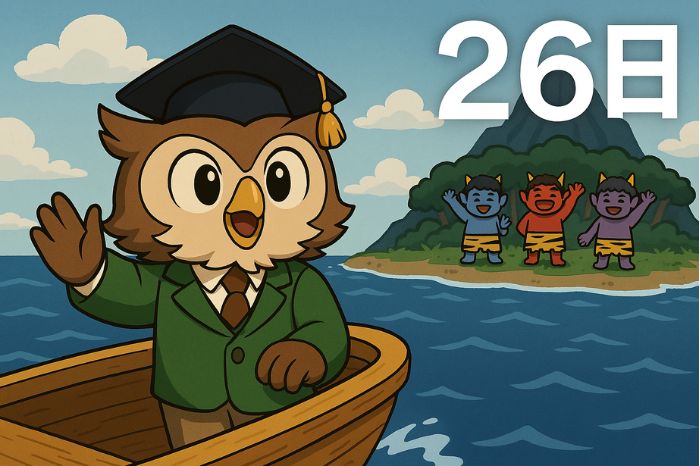 フクロウ先生物語 26話