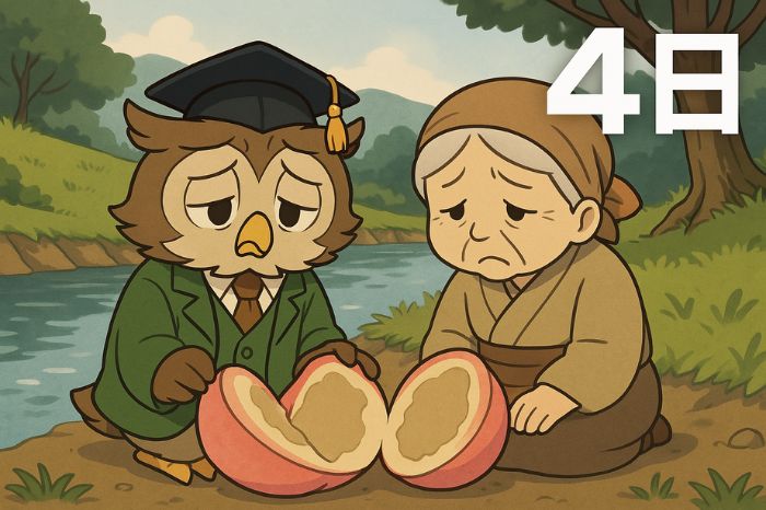 フクロウ先生物語 4話