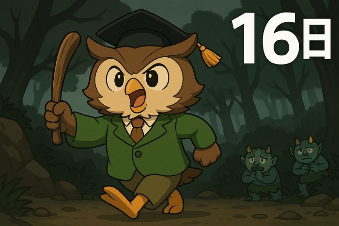 フクロウ先生物語 16話