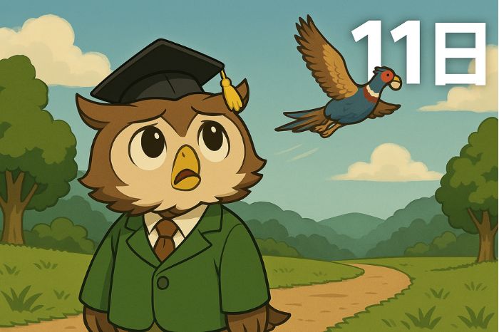 フクロウ先生物語 11話