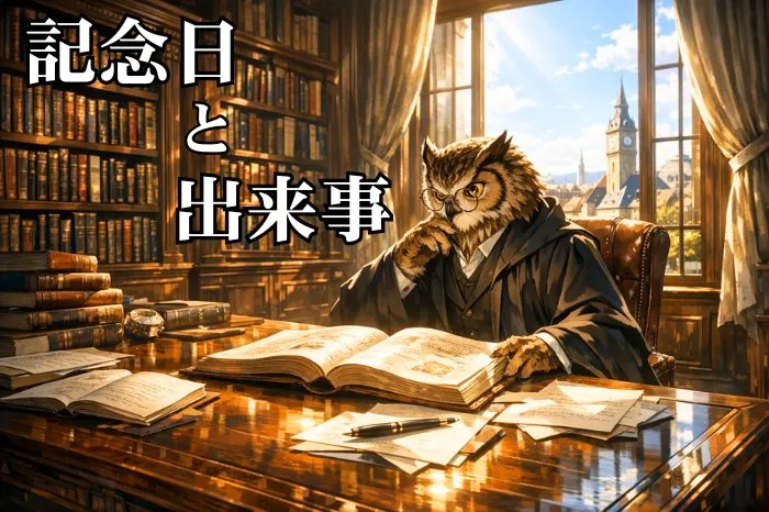 記念日と出来事